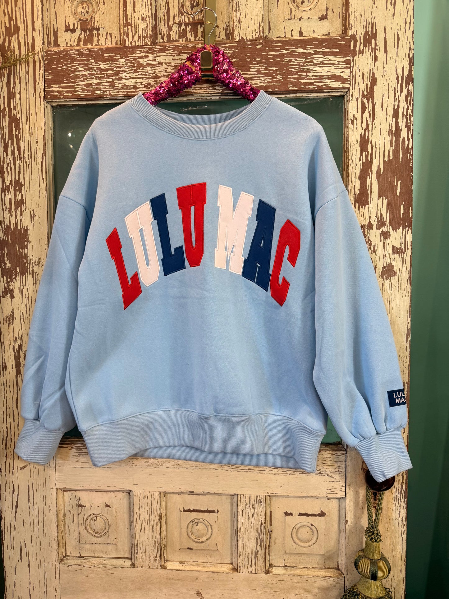 LuLu Mac Red/White/Blue Sweatshirt