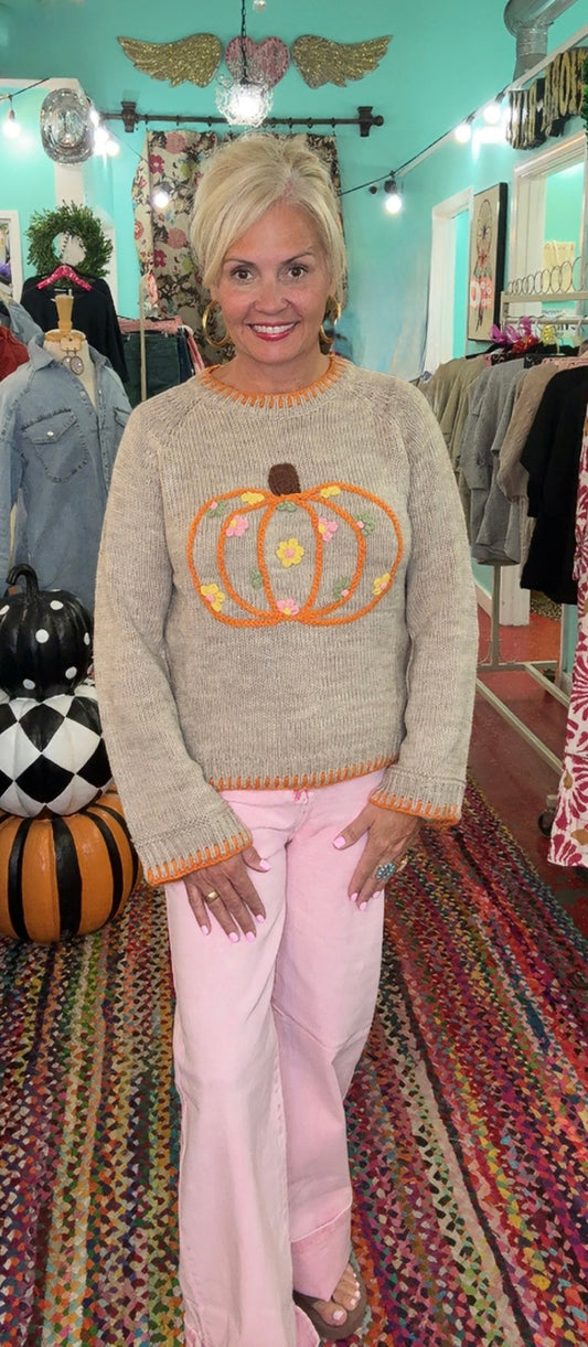 Cute Little Pumpkin Sweater
