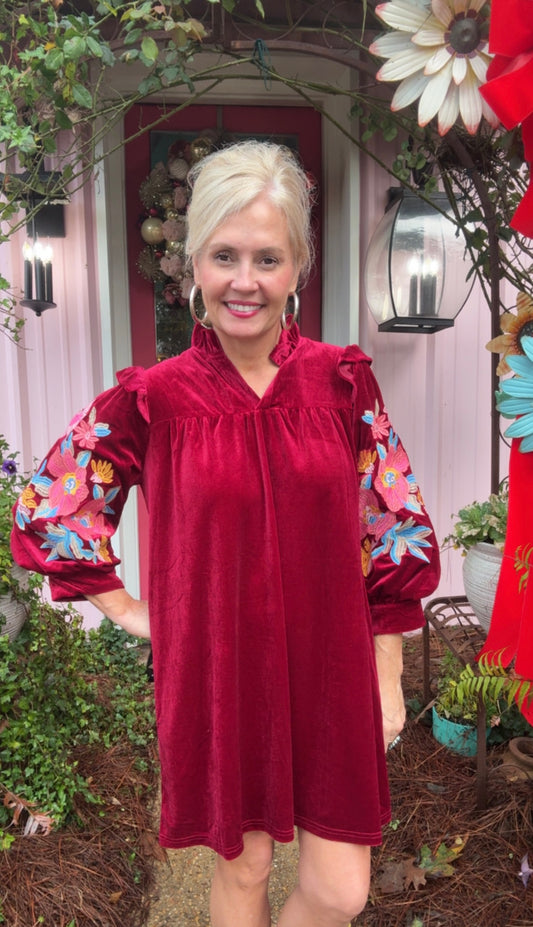 The Sunday Velvety Dress