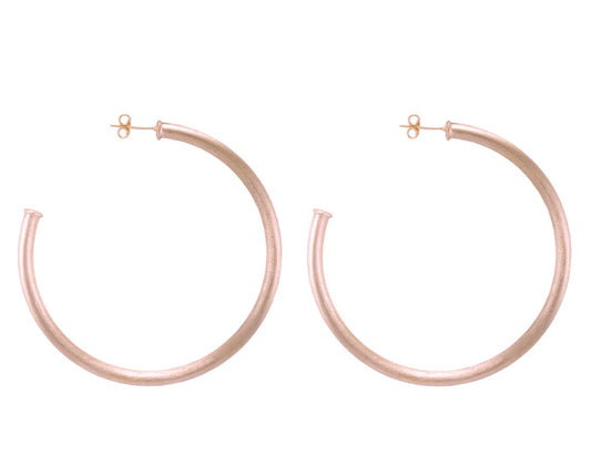 Everybody’s Favorite Hoop in Rose Gold