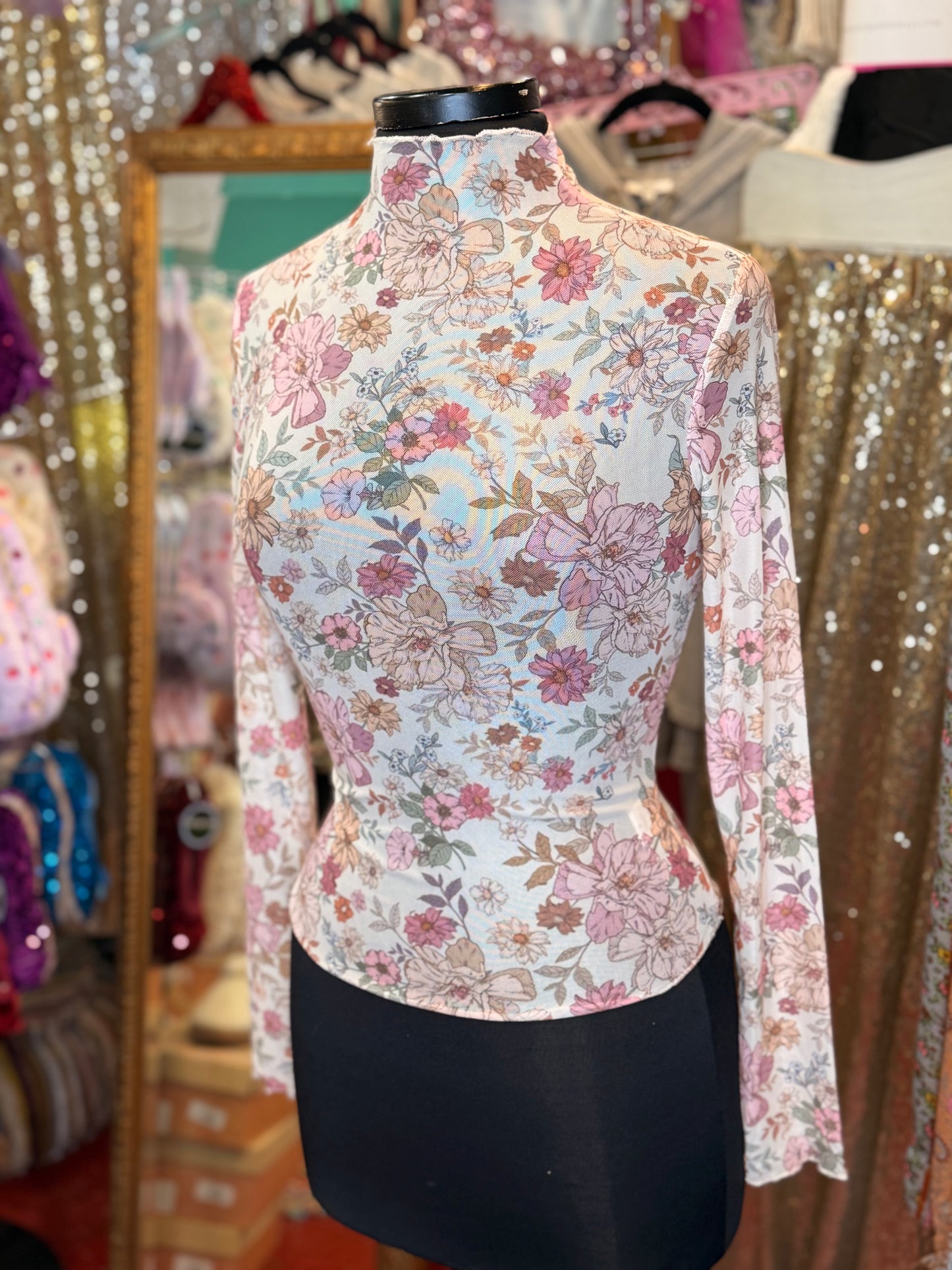 The Juniper Mesh Top