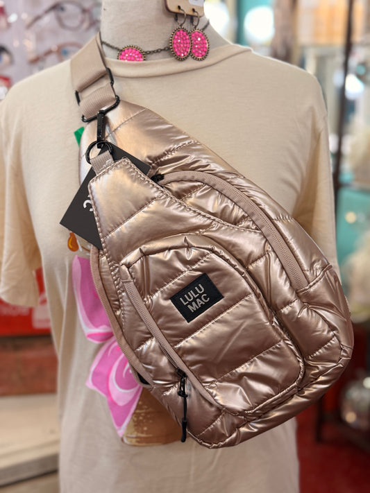 LuLu Mac Champagne Sling Bag