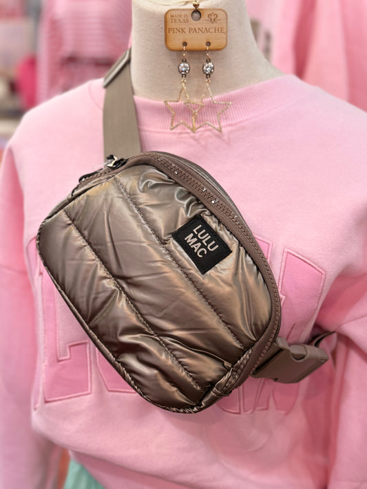 LuLu Mac Pewter Belt Bag