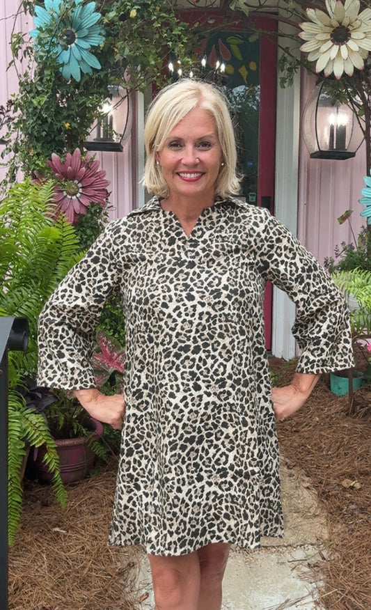 Kate Leopard Dress