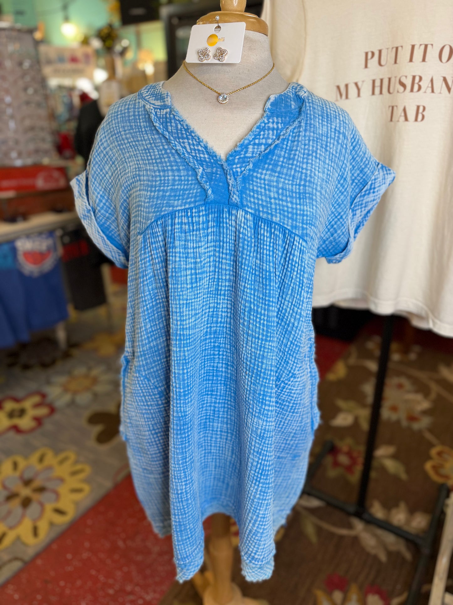 Take It to The Limit Dress in Blue