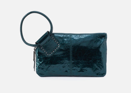Sable Wristlet in Spruce Patent