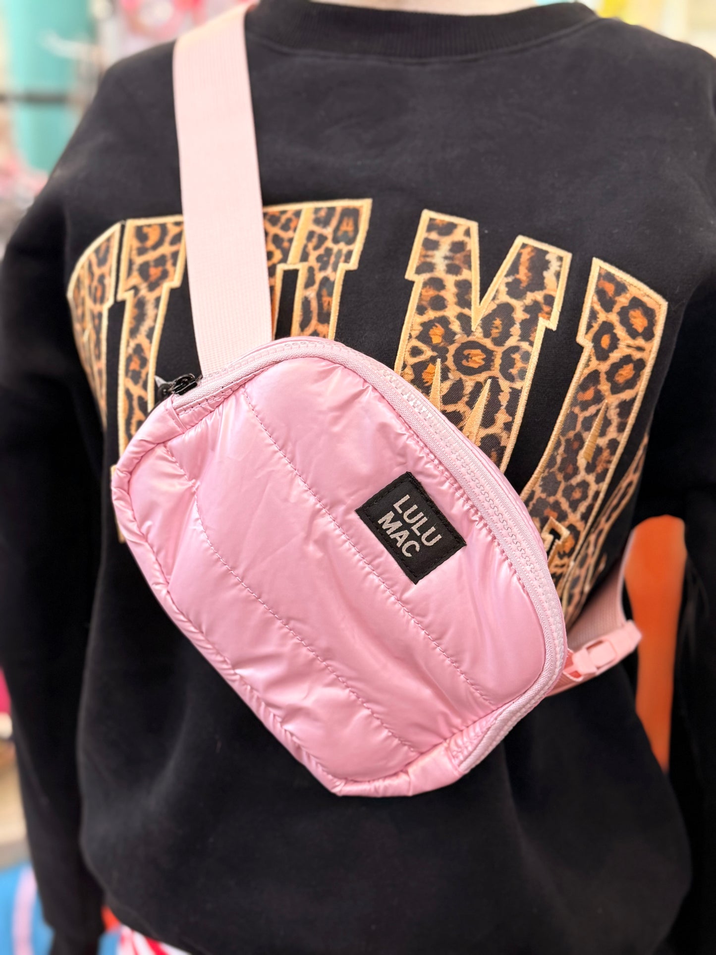 Pink LuLu MAC BELT BAG