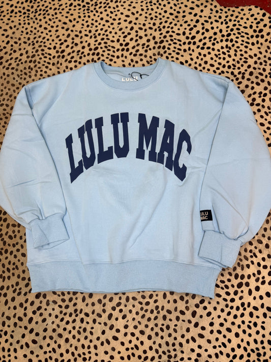 Lulu Mac Blue/ Navy Sweatshirt