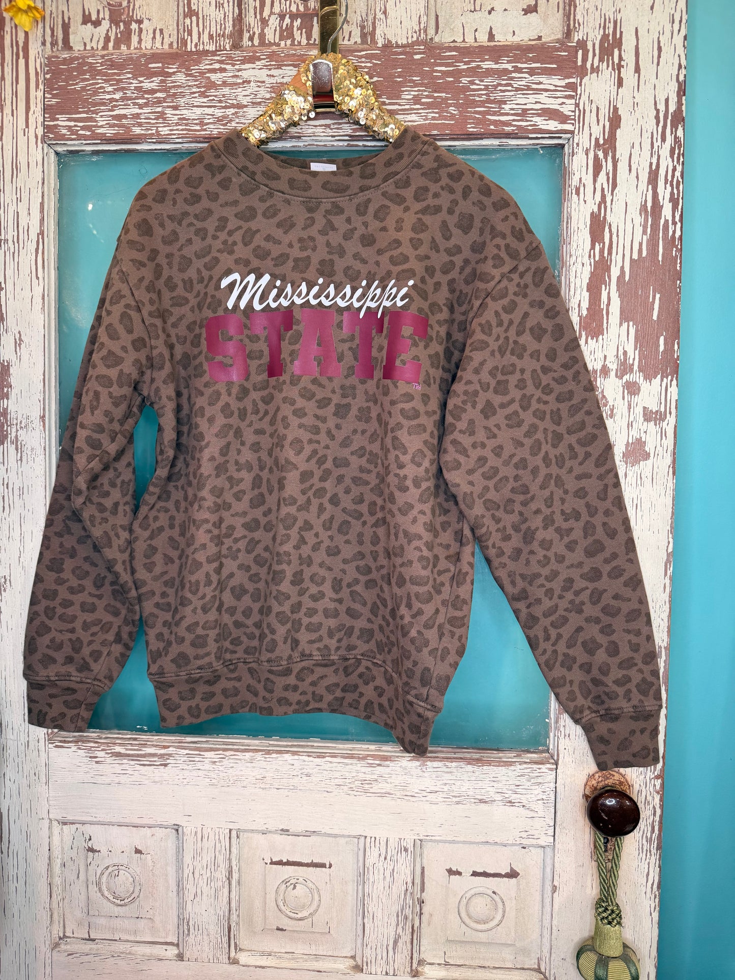Mississippi State Cheetah Sweatshirt