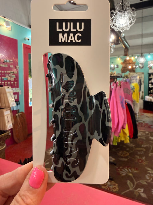 LuLu MAC Black Camo Clip