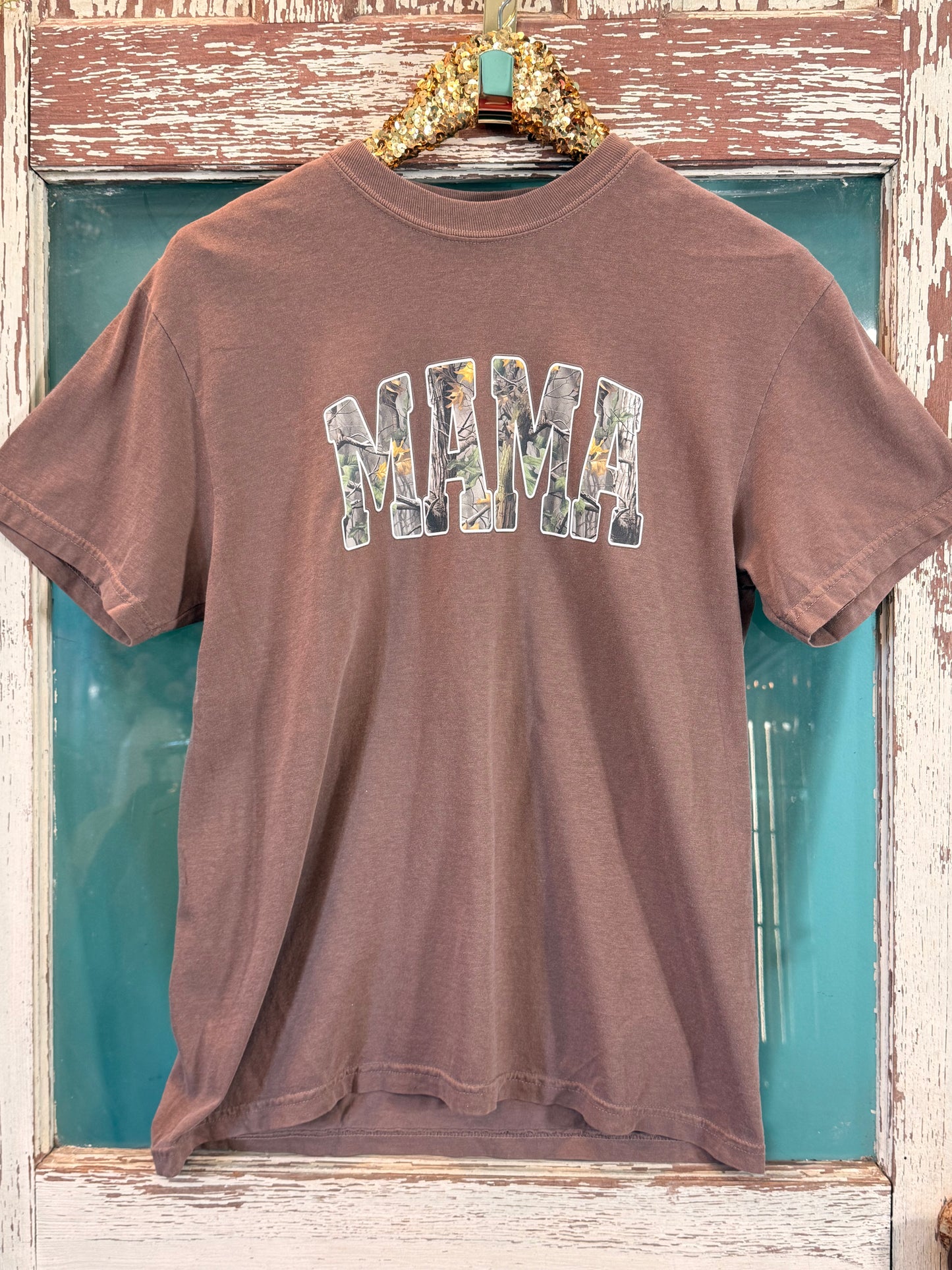 Camo MAMA T Shirt