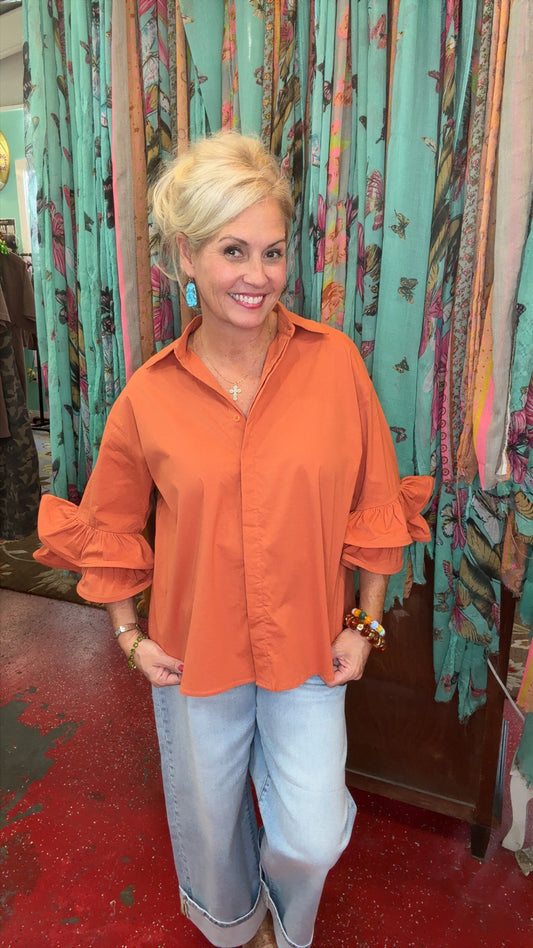 The Caro Button Up in Rust