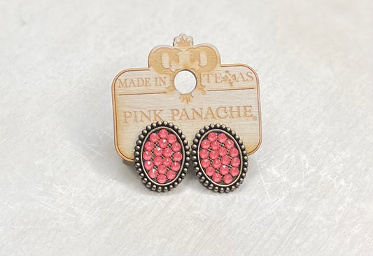 Pink Panache Earrings - 1E420BCC