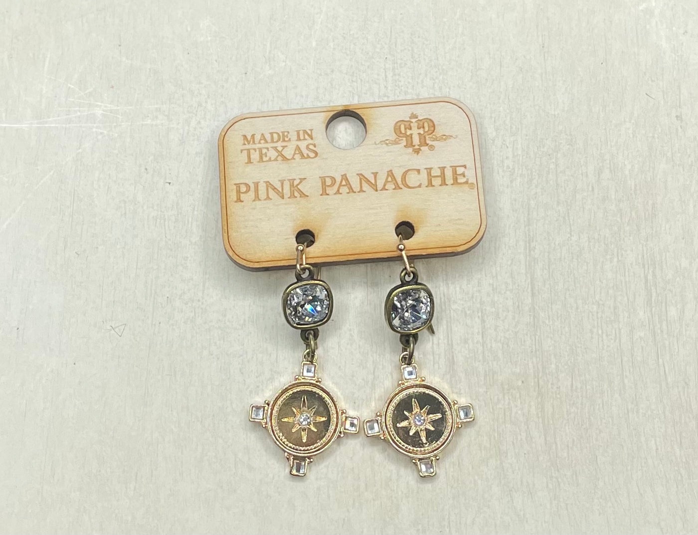 Pink Panache Earrings - 1CNC F041
