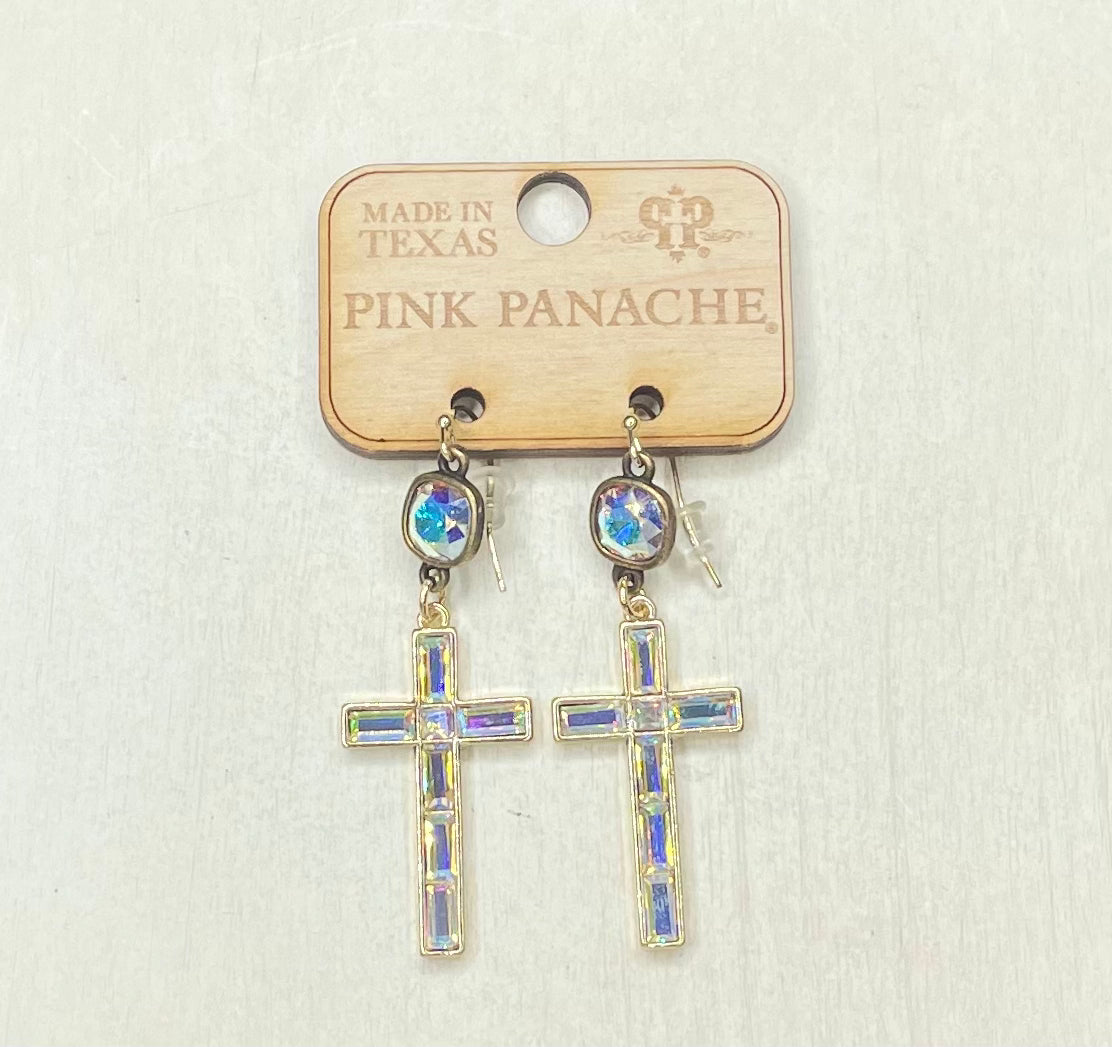 Pink Panache Earrings - 1CNC A257