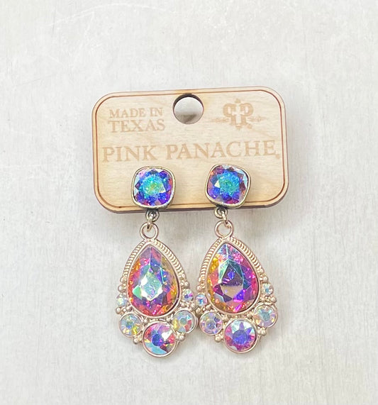 Pink Panache Earrings - 1CNC A355
