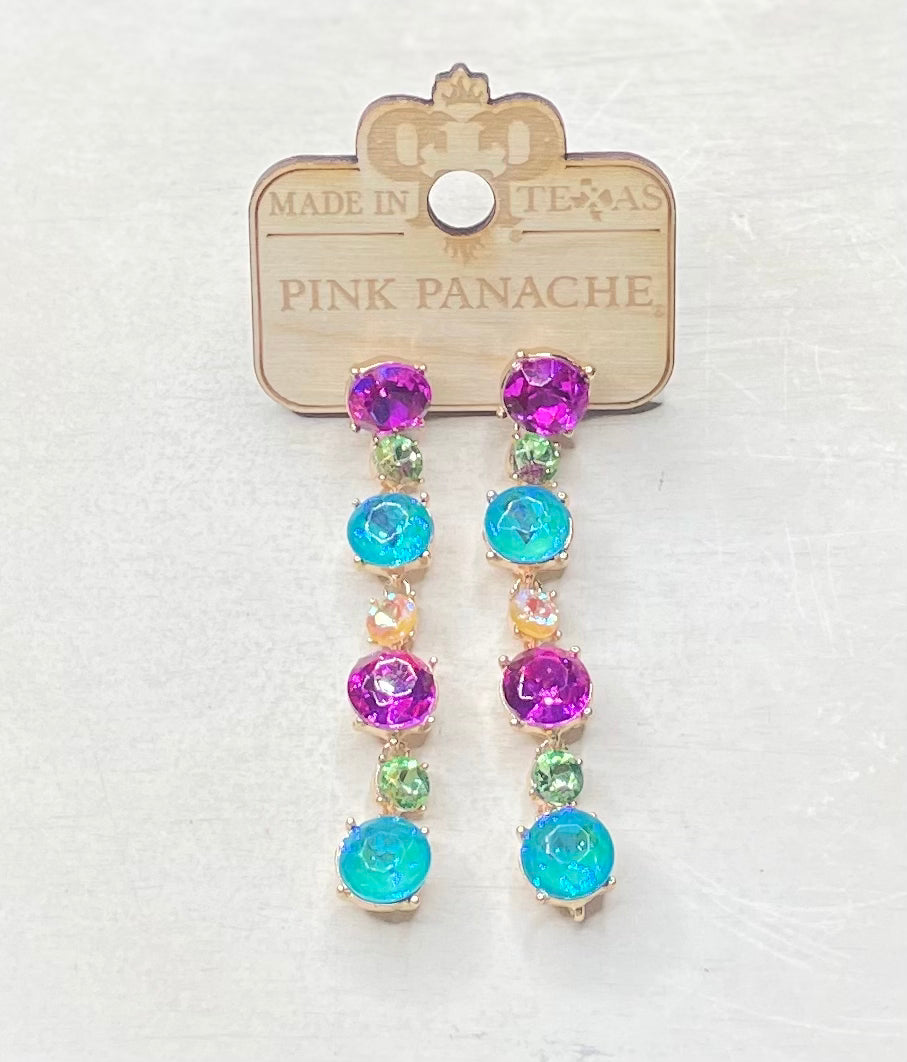 Pink Panache Earrings - 1E630GMLTI