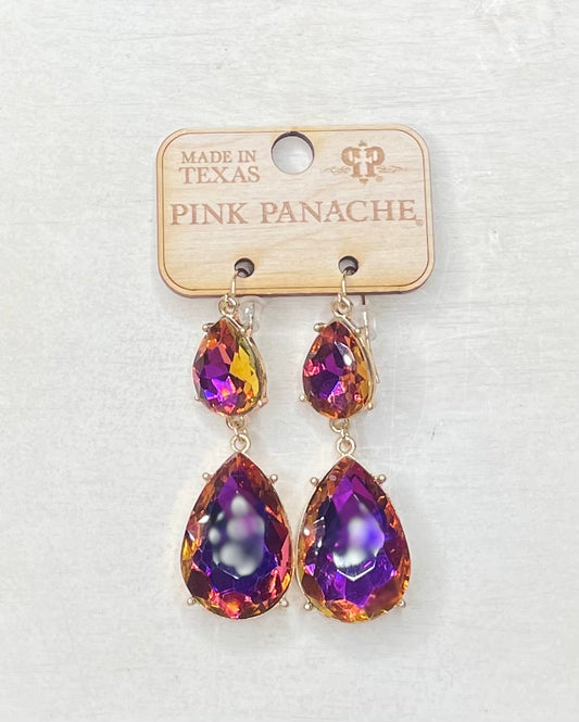 Pink Panache Earrings - 1CNC E158