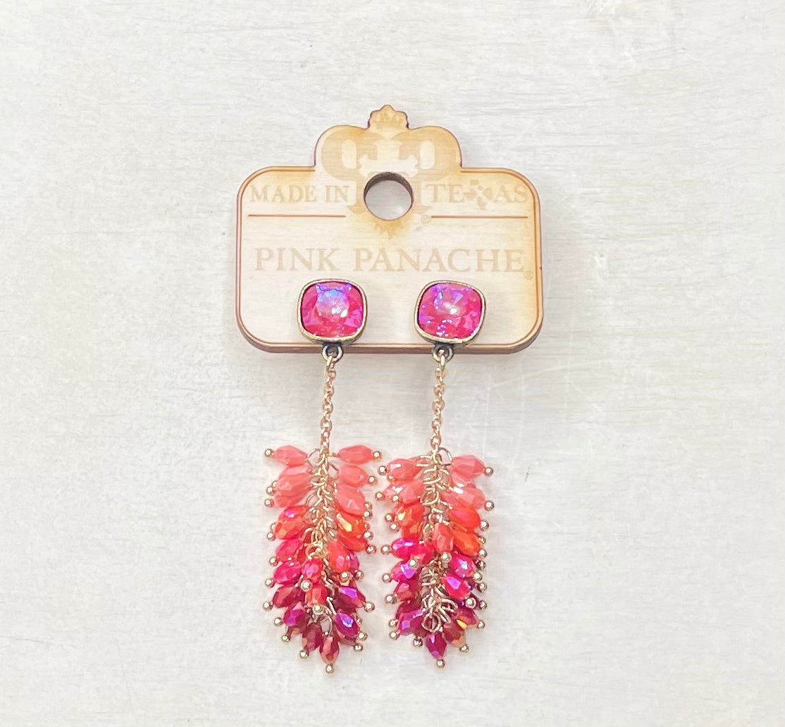 Pink Panache Earrings - 1E642BRRD