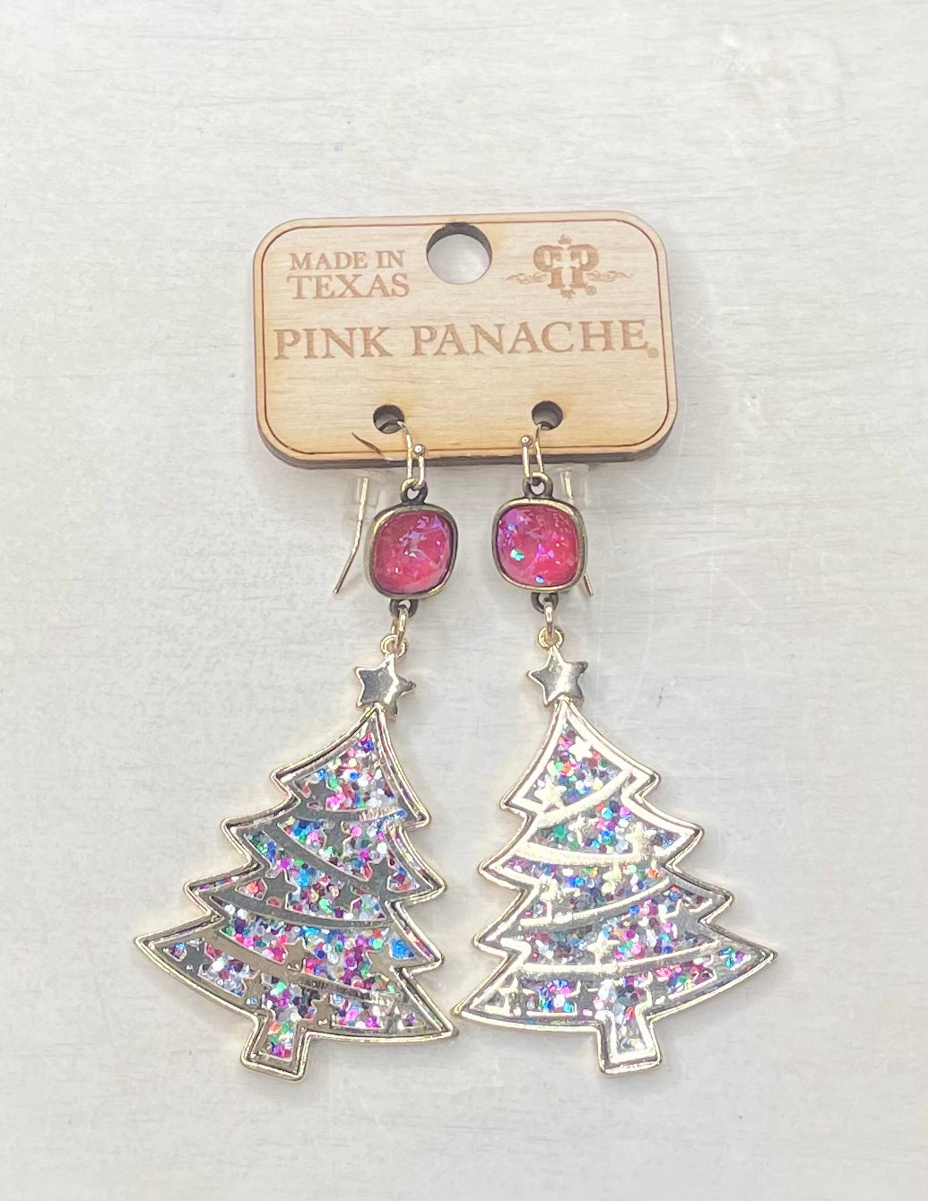 Pink Panache Earrings - 1CNC CH279