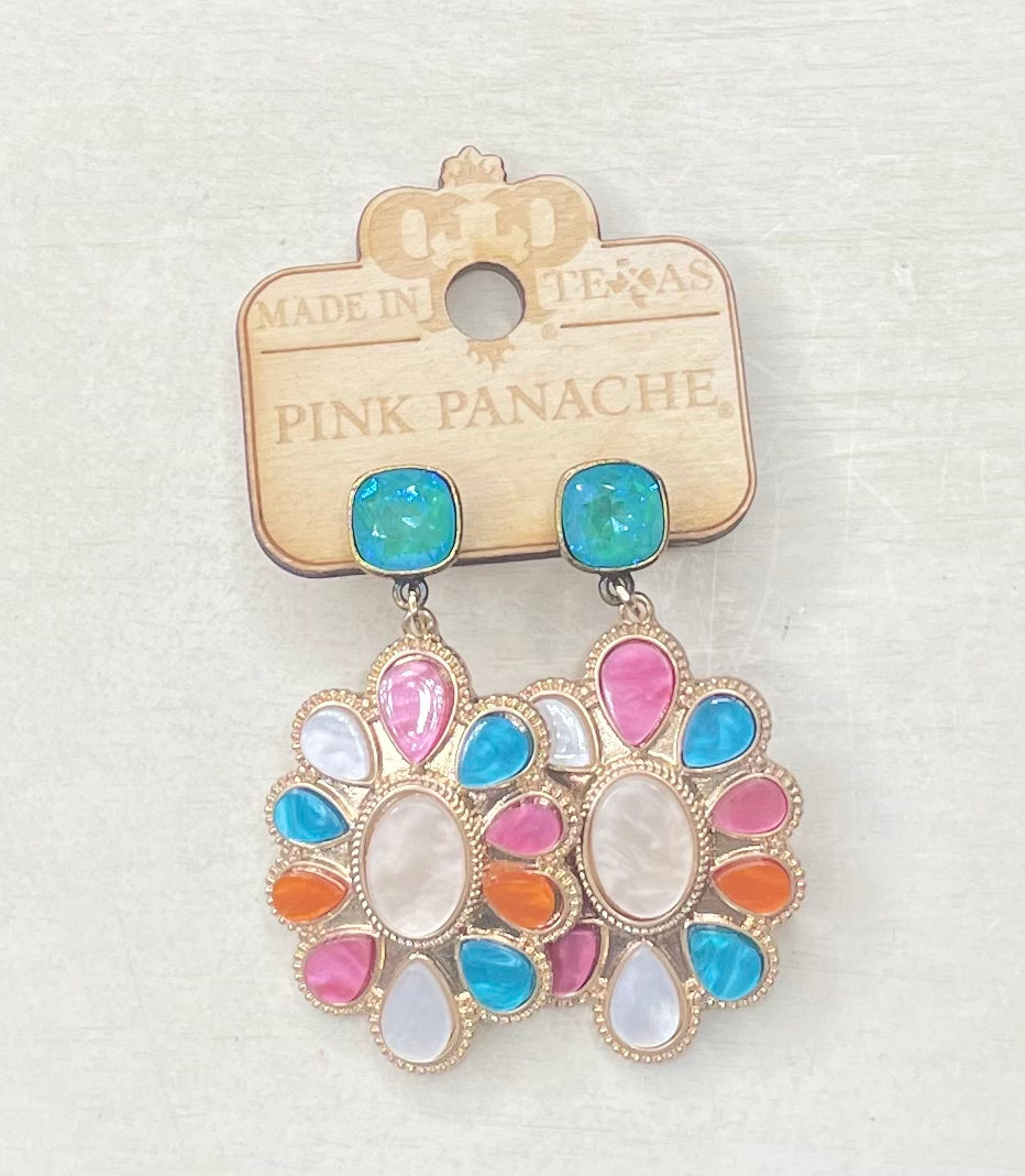 Pink Panache Earrings - 1E644BLD