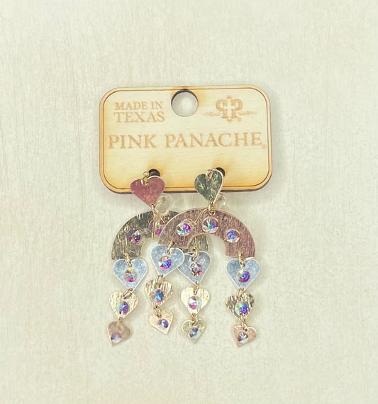 Pink Panache Earrings - 1CNC V131
