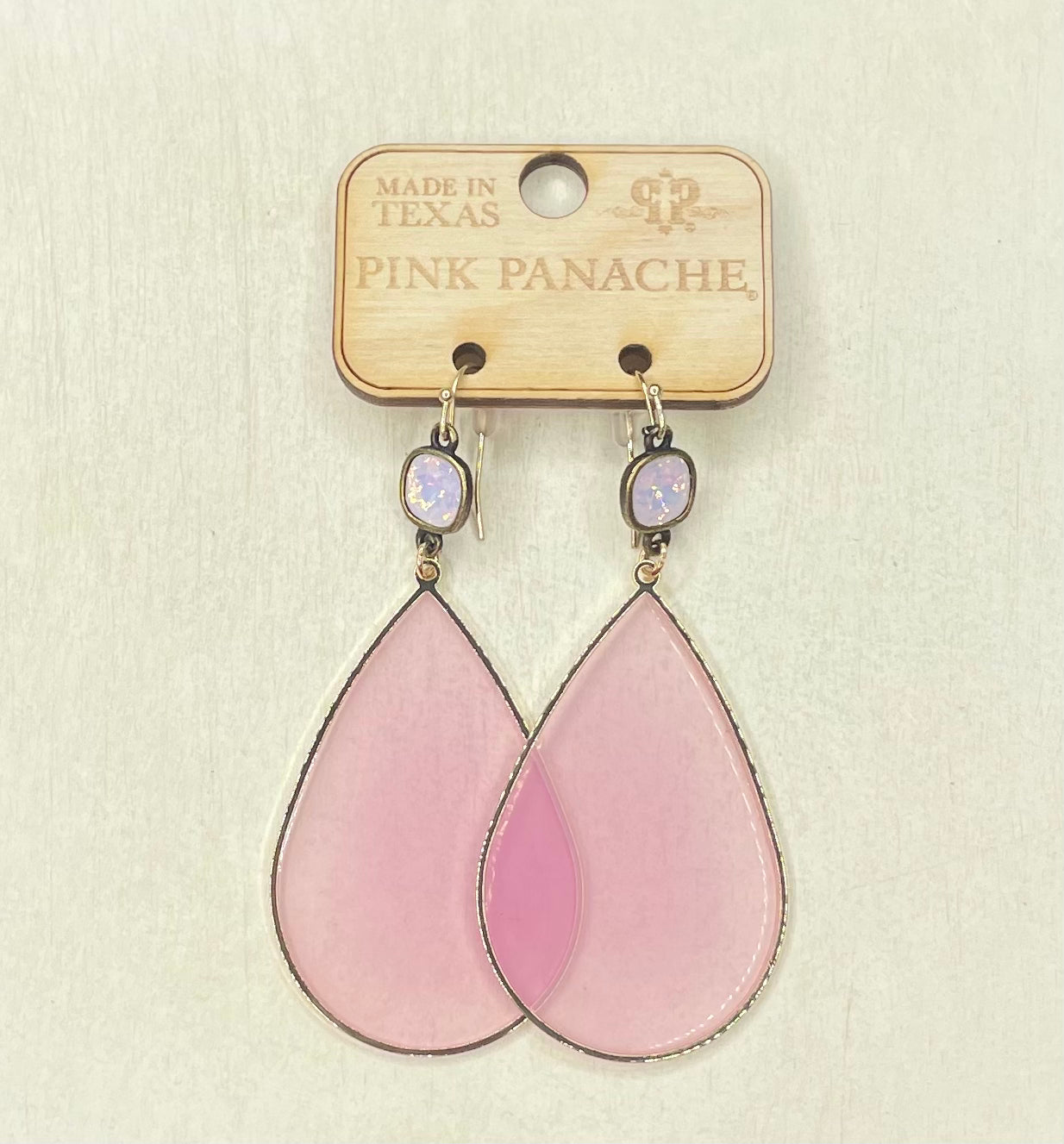Pink Panache Earrings - 1CNC D182
