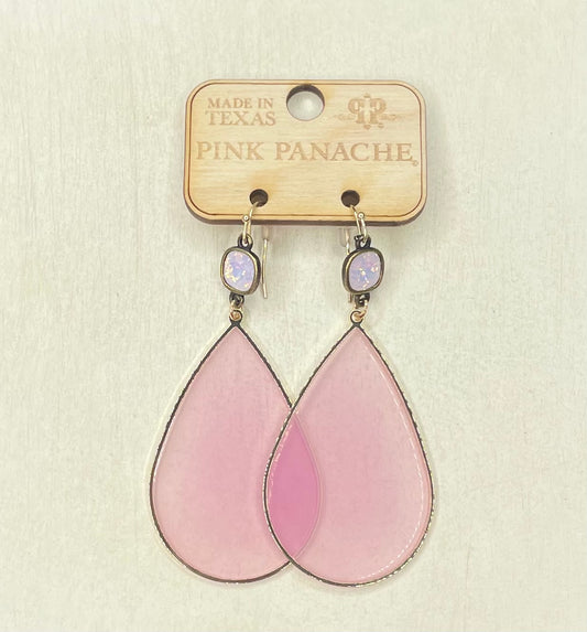 Pink Panache Earrings - 1CNC D182