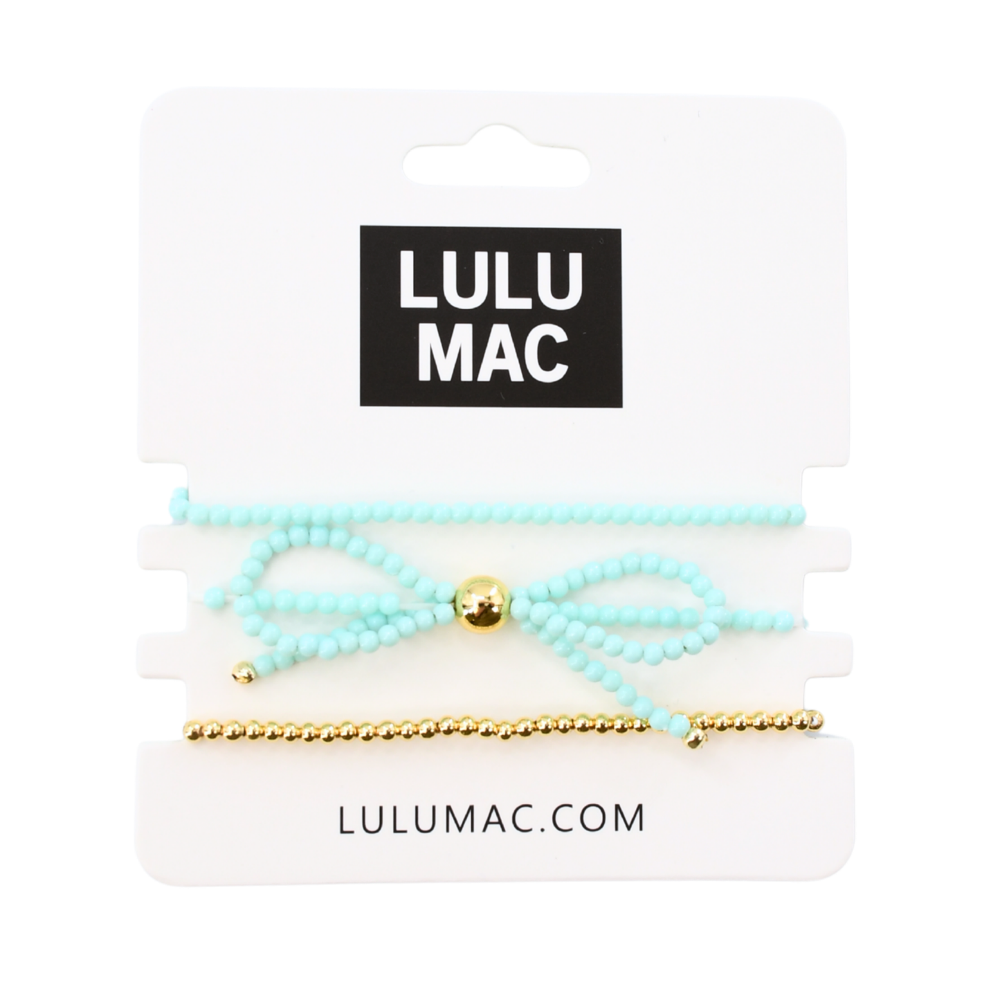 LULU MAC Mint Bow Bracelets
