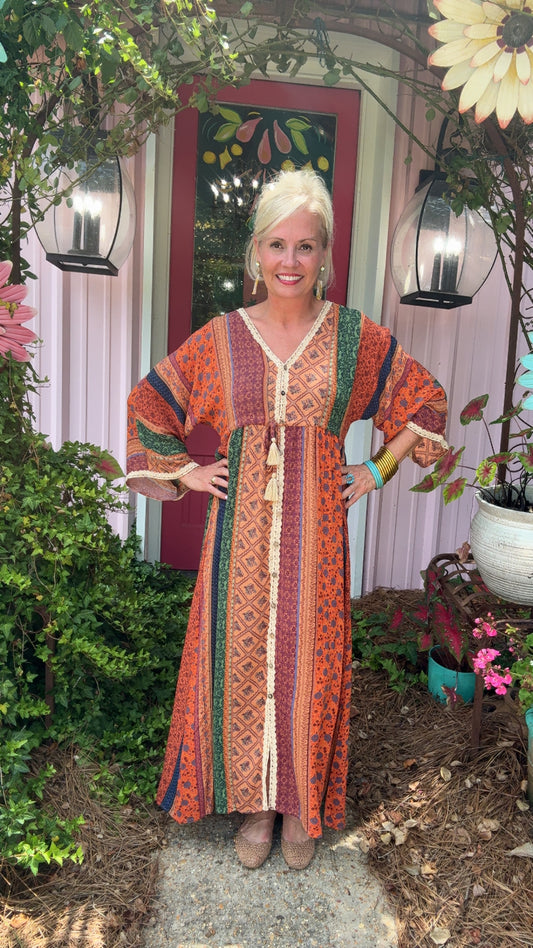 Silver Springs Boho Dress