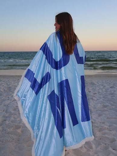 LULU MAC Blue Blanket