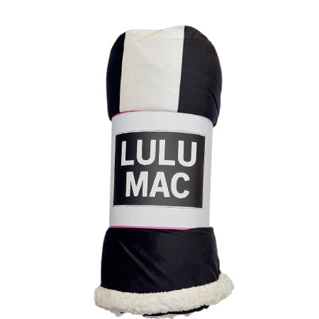LuLu MAC Black/White Blanket