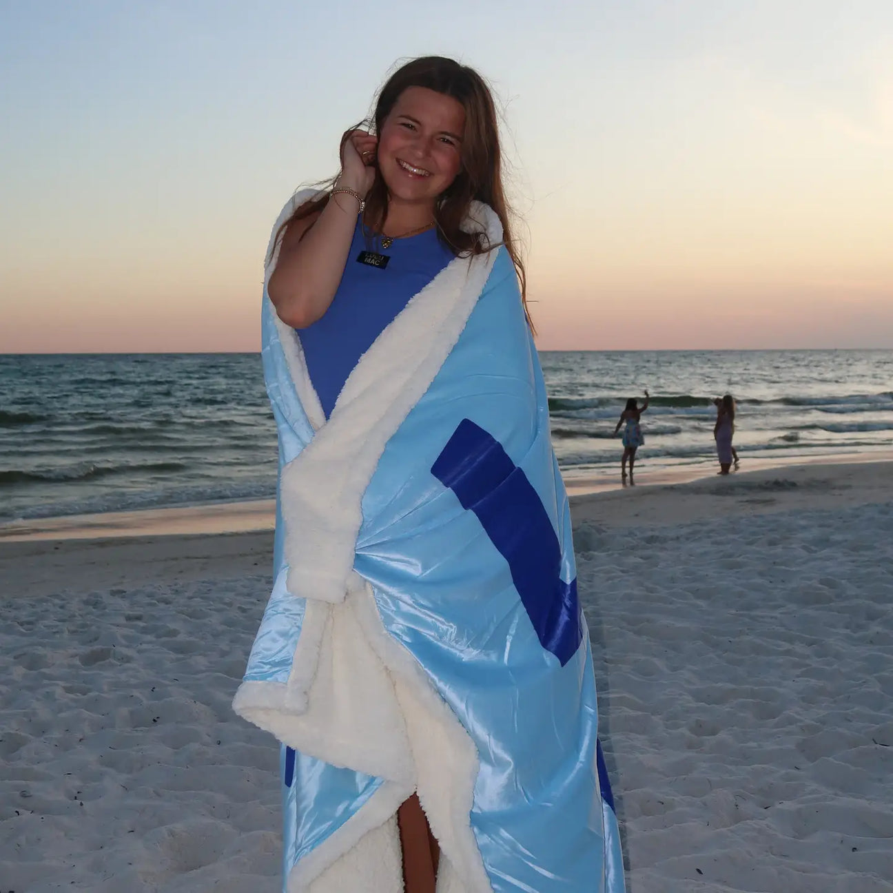 LULU MAC Blue Blanket