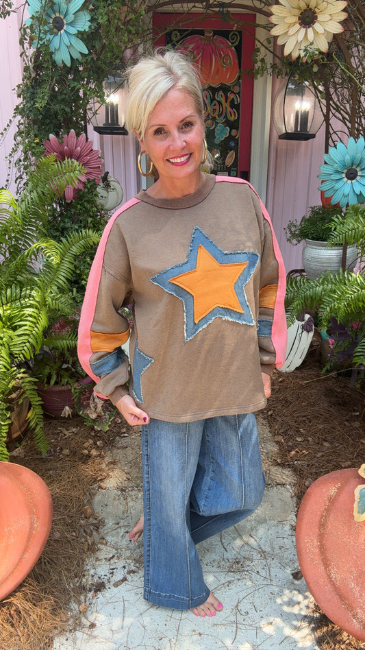 Stand Back Star Sweatshirt