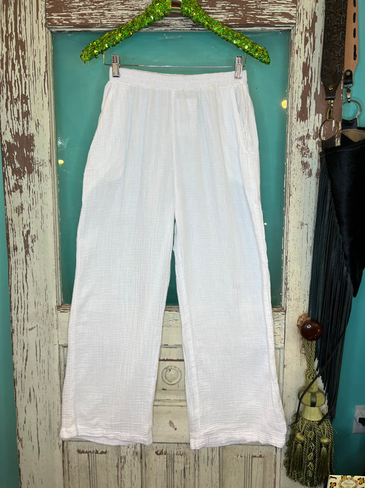 Breathless  Pants in White