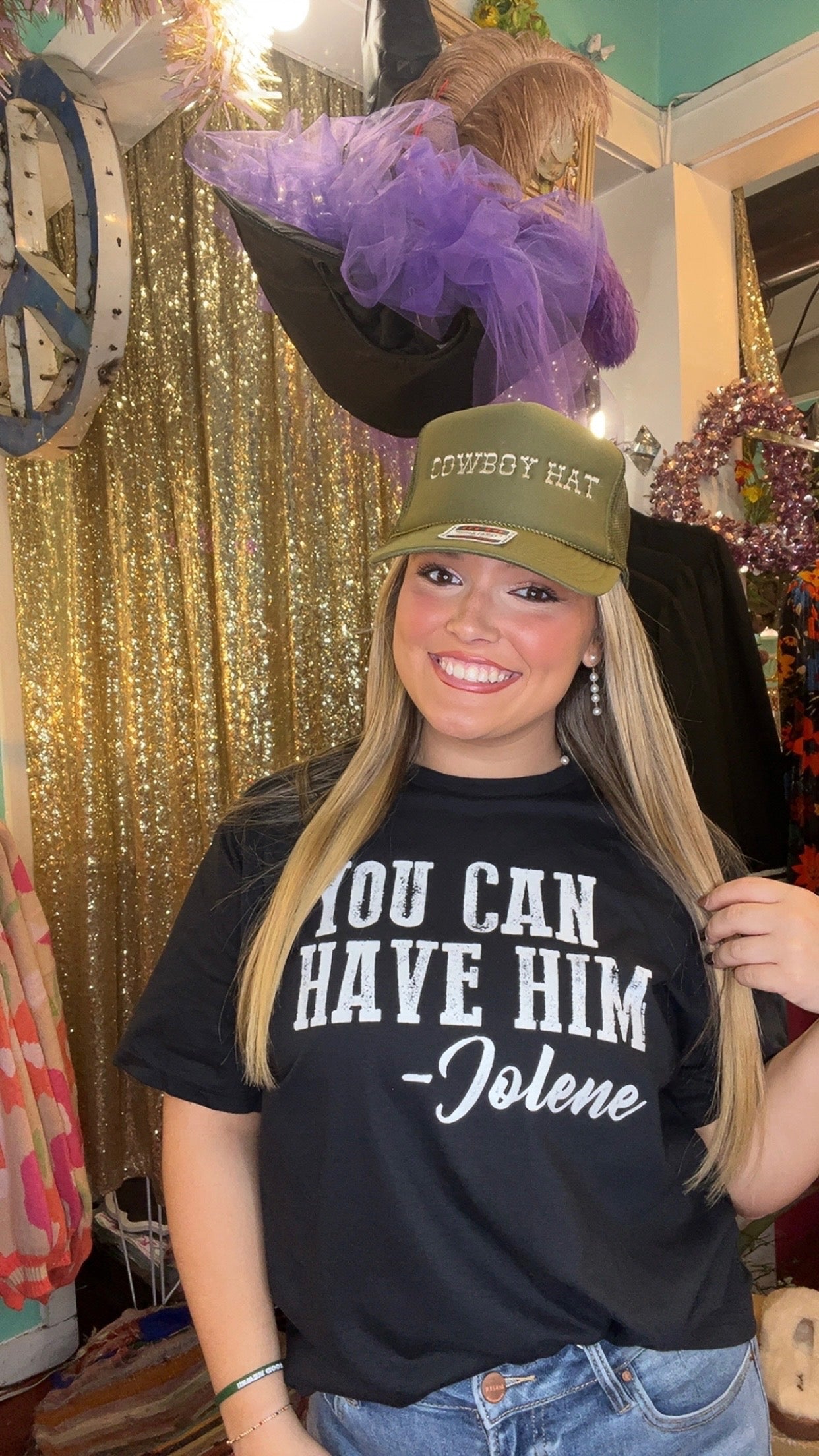 Cowboy Hat Trucker Hat