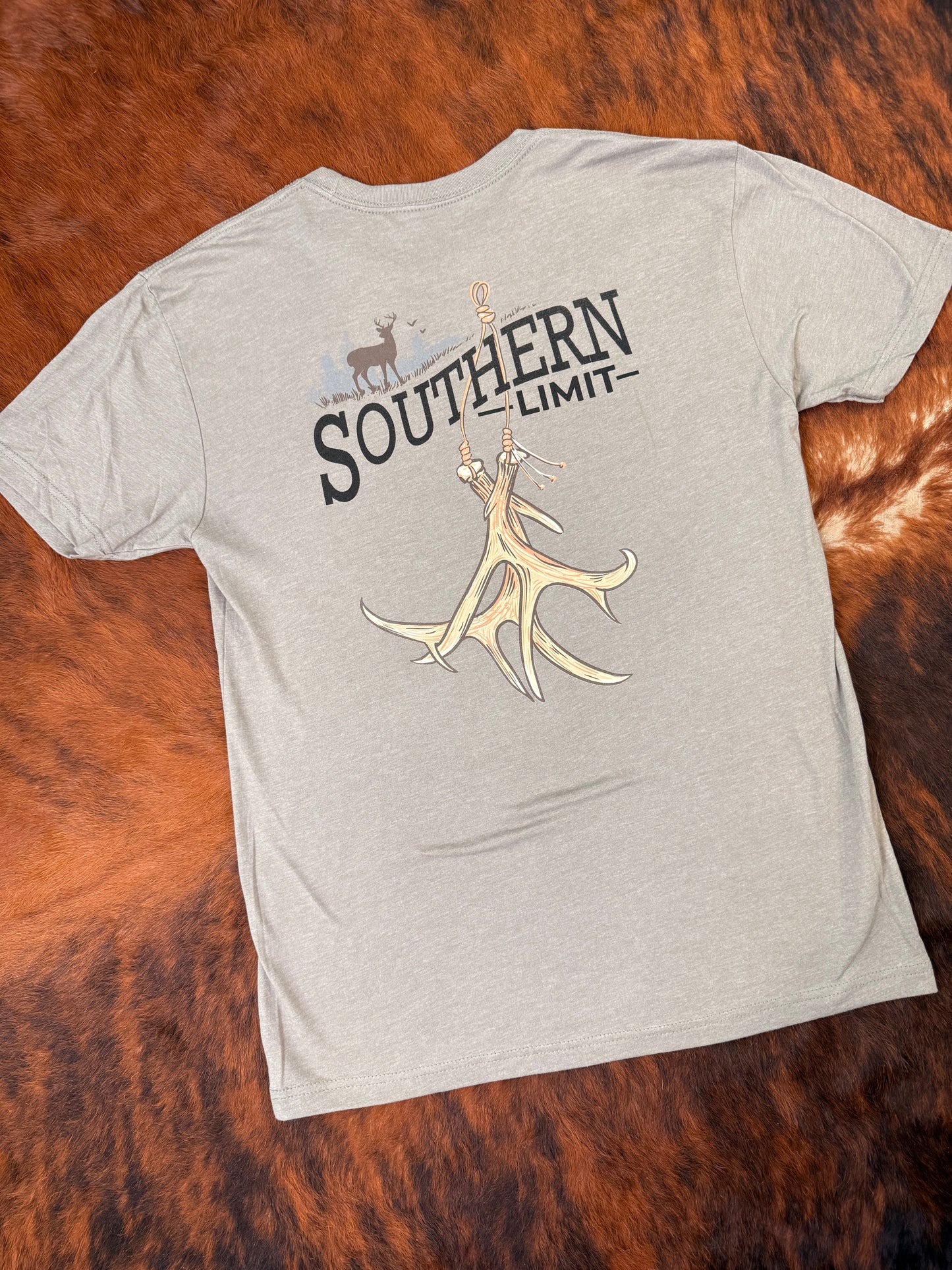 Southern Limit Antler Rattle T Shirt