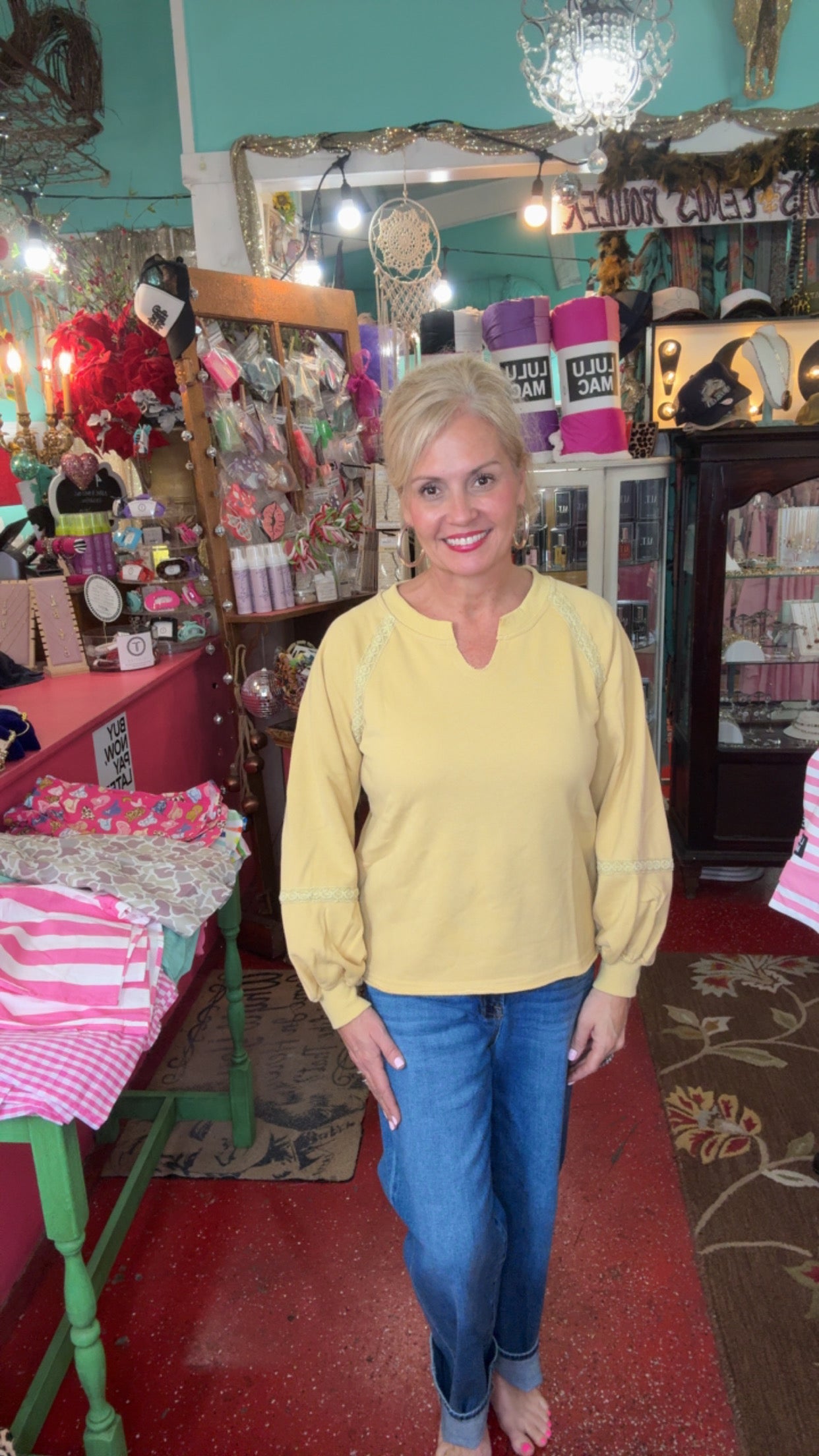 The Emma Pullover French Terry