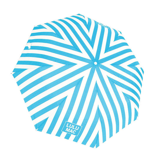 Baby Blue Striped LuLu MAC Umbrella