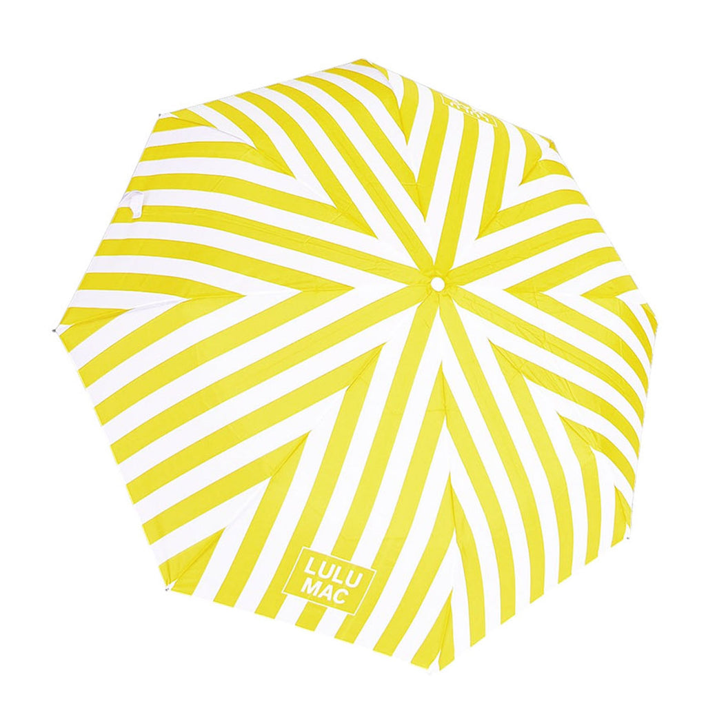 Yellow Striped LULU MAC UMBRELLA