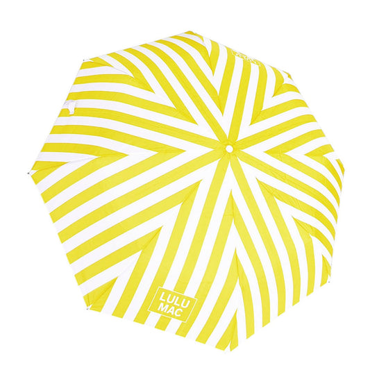 Yellow Striped LULU MAC UMBRELLA