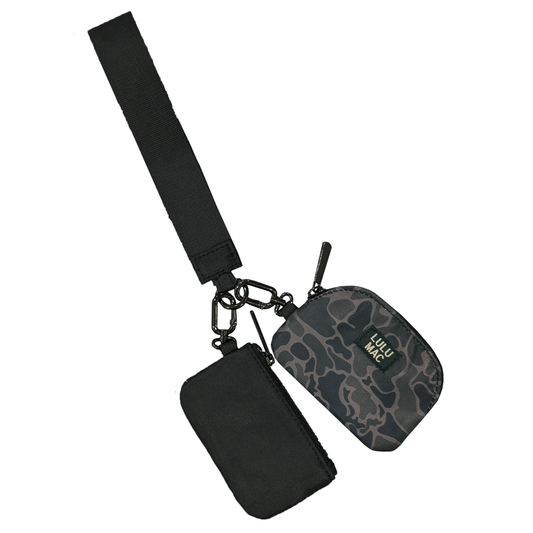 Double Pouch LULU MAC Black Camo