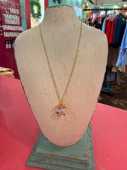 Blake Necklace in Clear
