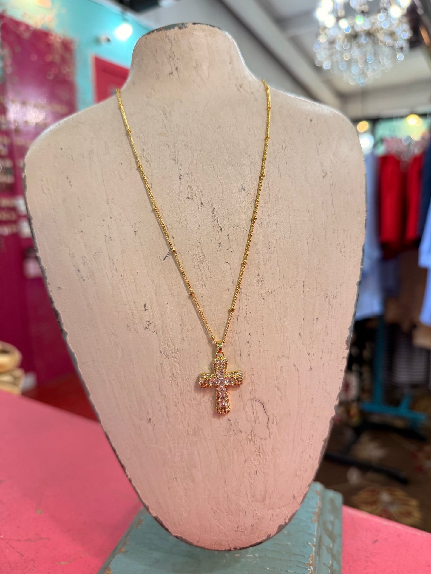 Hank Cross Necklace