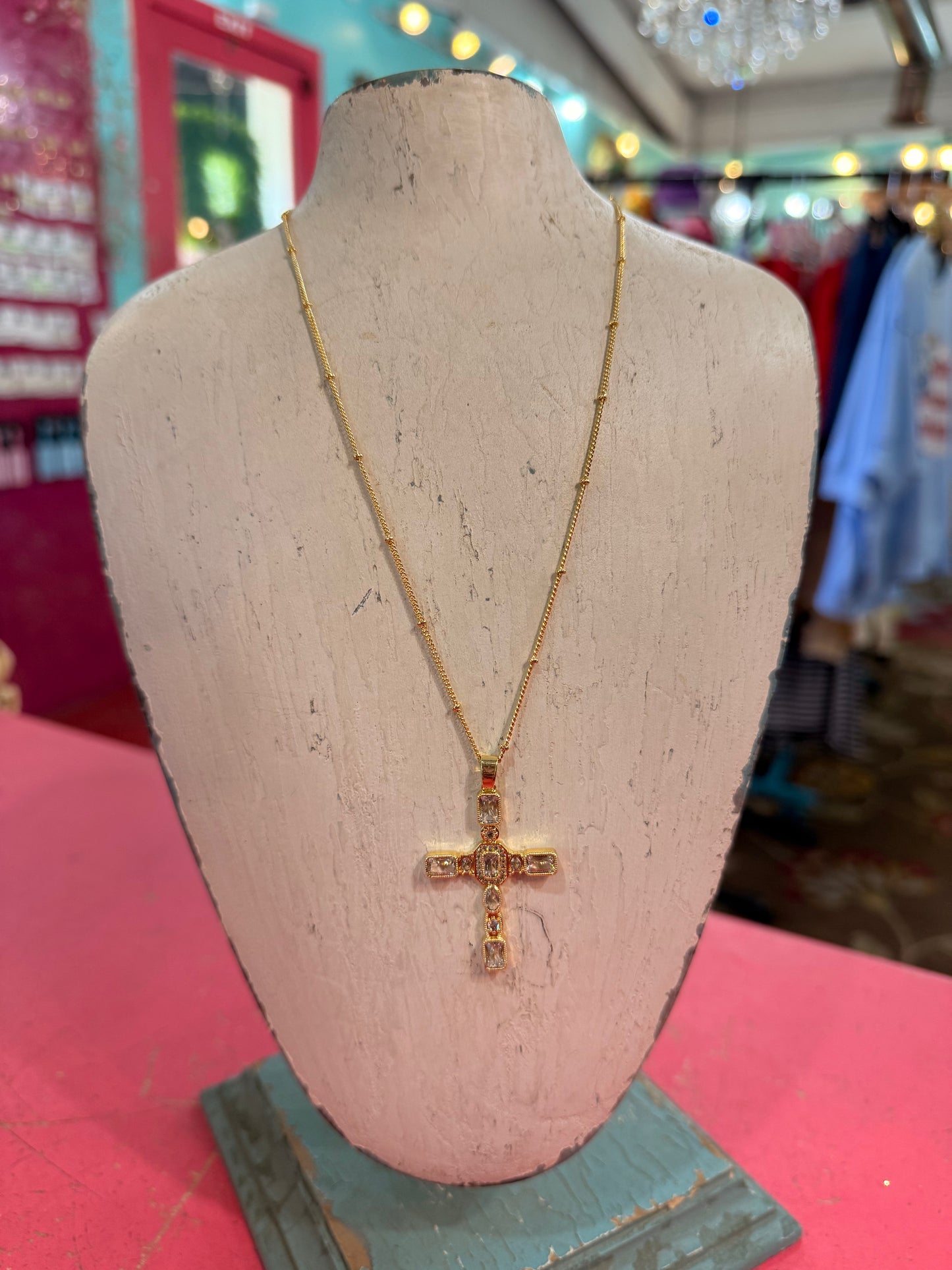 The Rosa Cross Necklace