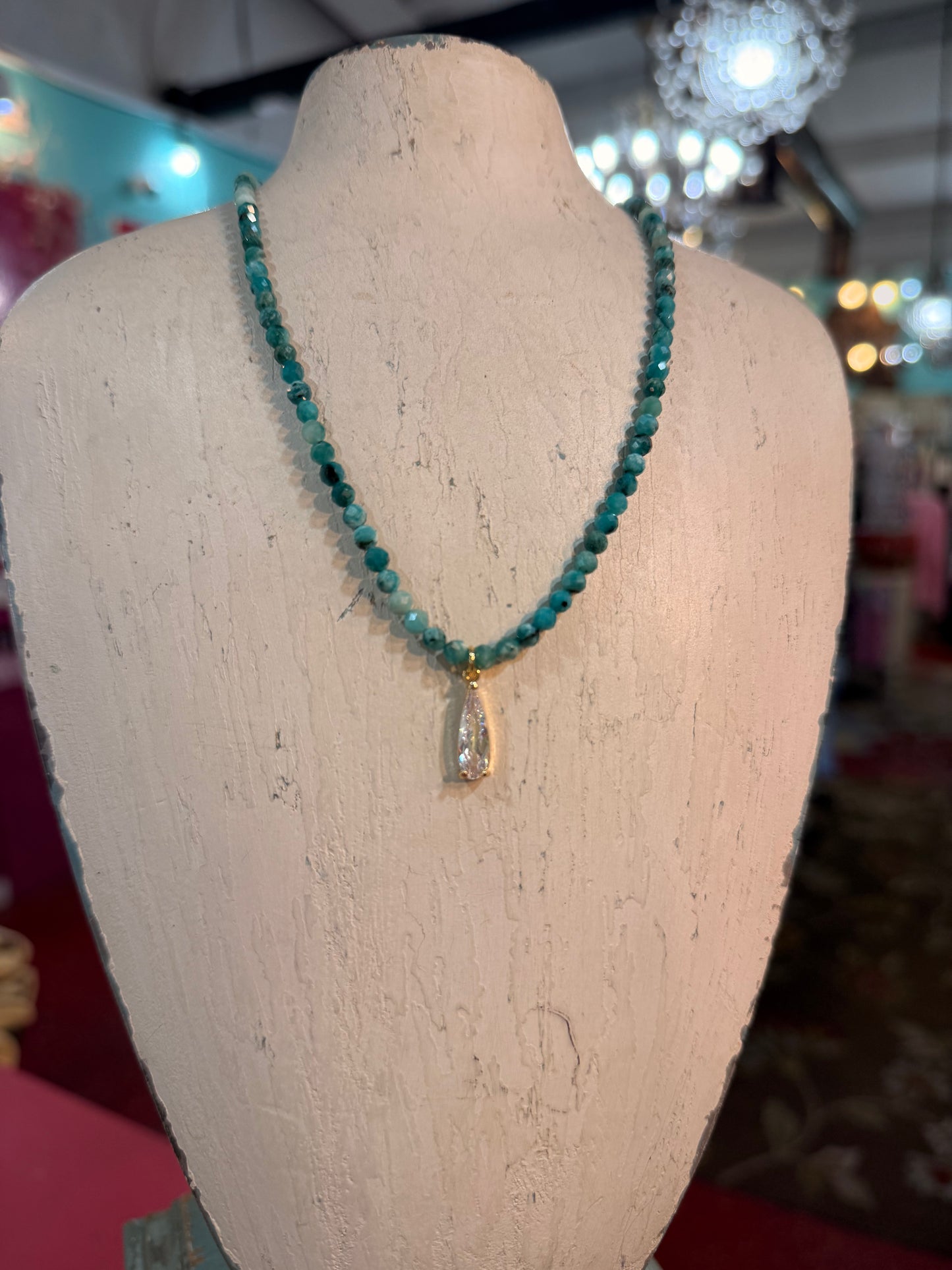 Ellery Necklace in Turquoise