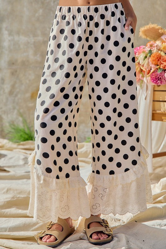The Clementine Polka Dot Pants