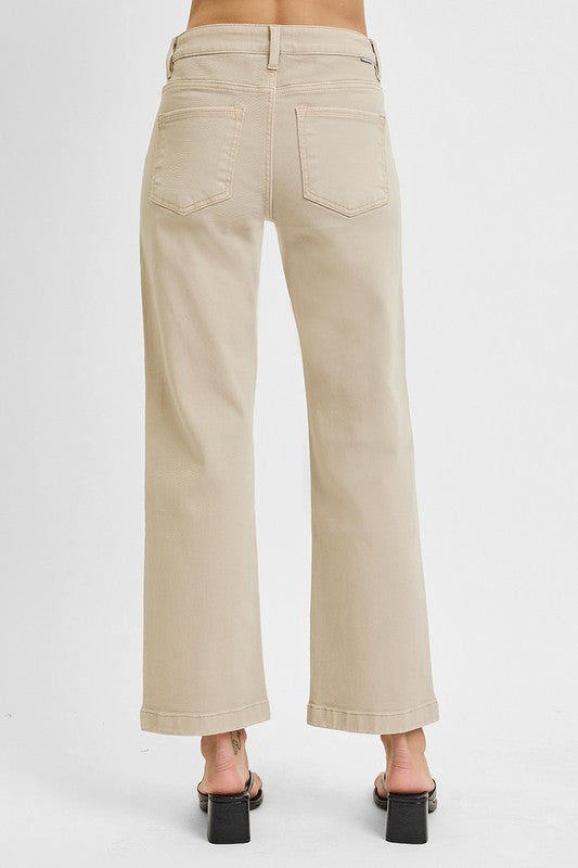 The Jett Mid Rise Ankle Jeans